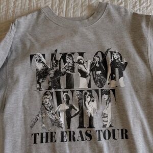 Taylor Swift Eras Tour Gray Crewneck